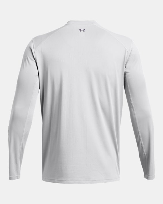 Men's UA Fish Pro Long Sleeve in Gray image number 3